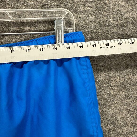 Lands' End Swim Shorts Trunks Boys 2XL Blue Drawstring Lined Pockets Swimwear - Picture 3 of 7